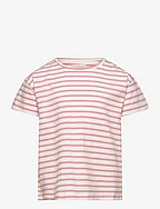 T-shirt SS Stripe - BRIDAL ROSE