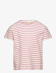 Creamie - T-shirt SS Stripe - kortærmede - bridal rose - 0