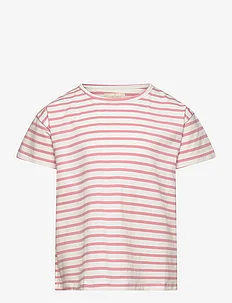 T-shirt SS Stripe, Creamie