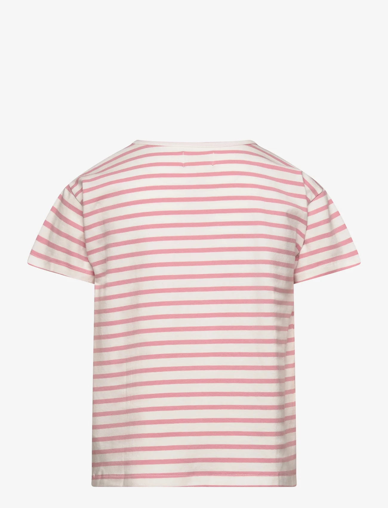 Creamie - T-shirt SS Stripe - kortermede - bridal rose - 1