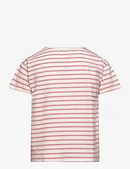 Creamie - T-shirt SS Stripe - kortærmede - bridal rose - 1