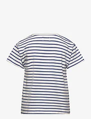 Creamie - T-shirt SS Stripe - lyhythihaiset - colony blue - 1