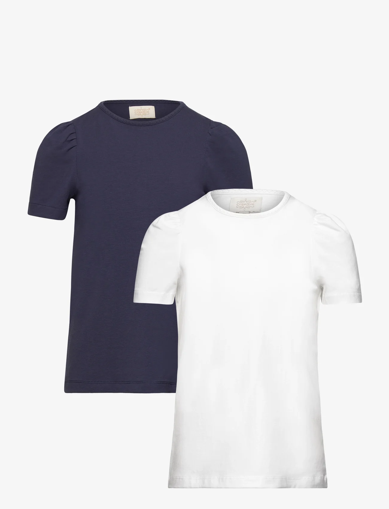Creamie - T-shirt SS 2-Pack - kurzärmelige - cloud - 0