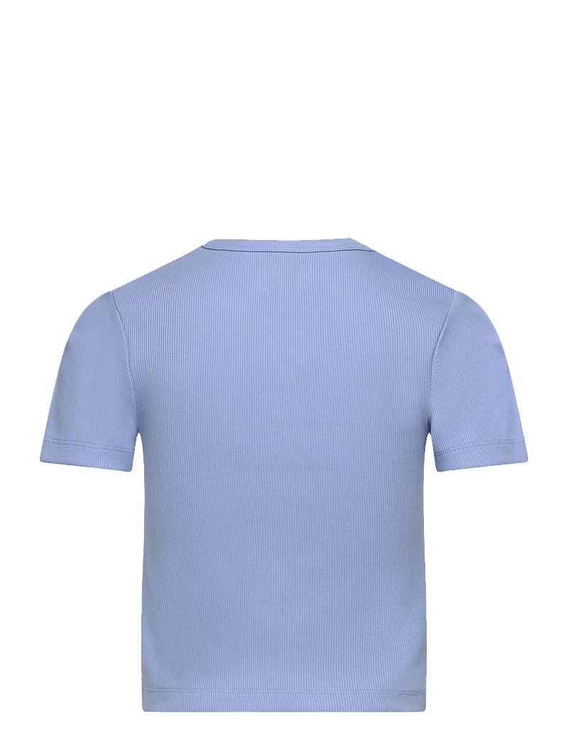 Creamie - T-shirt SS Rib - korte mouwen - bel air blue - 1