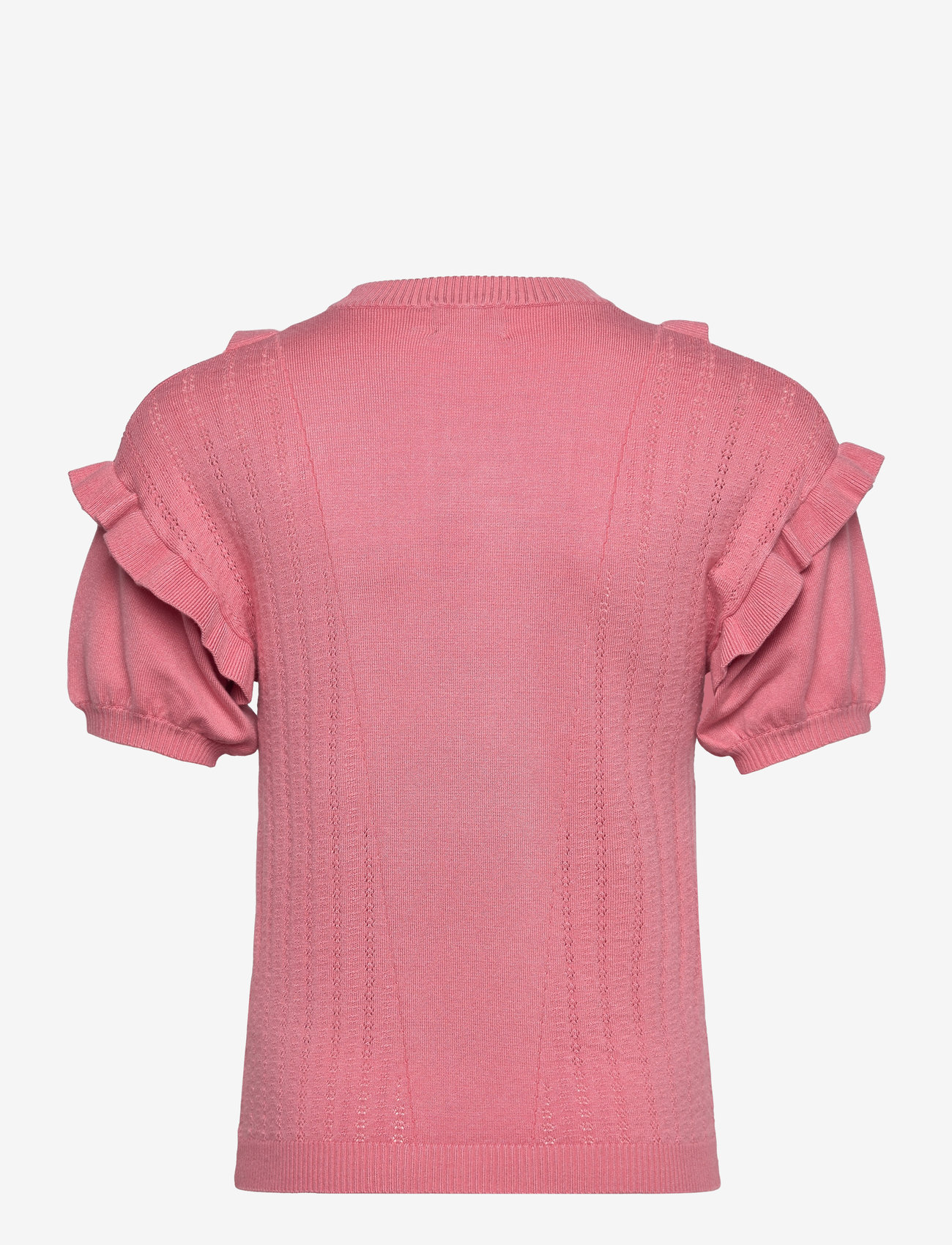 Creamie - Pullover SS Pointelle - brandied apricot - 1