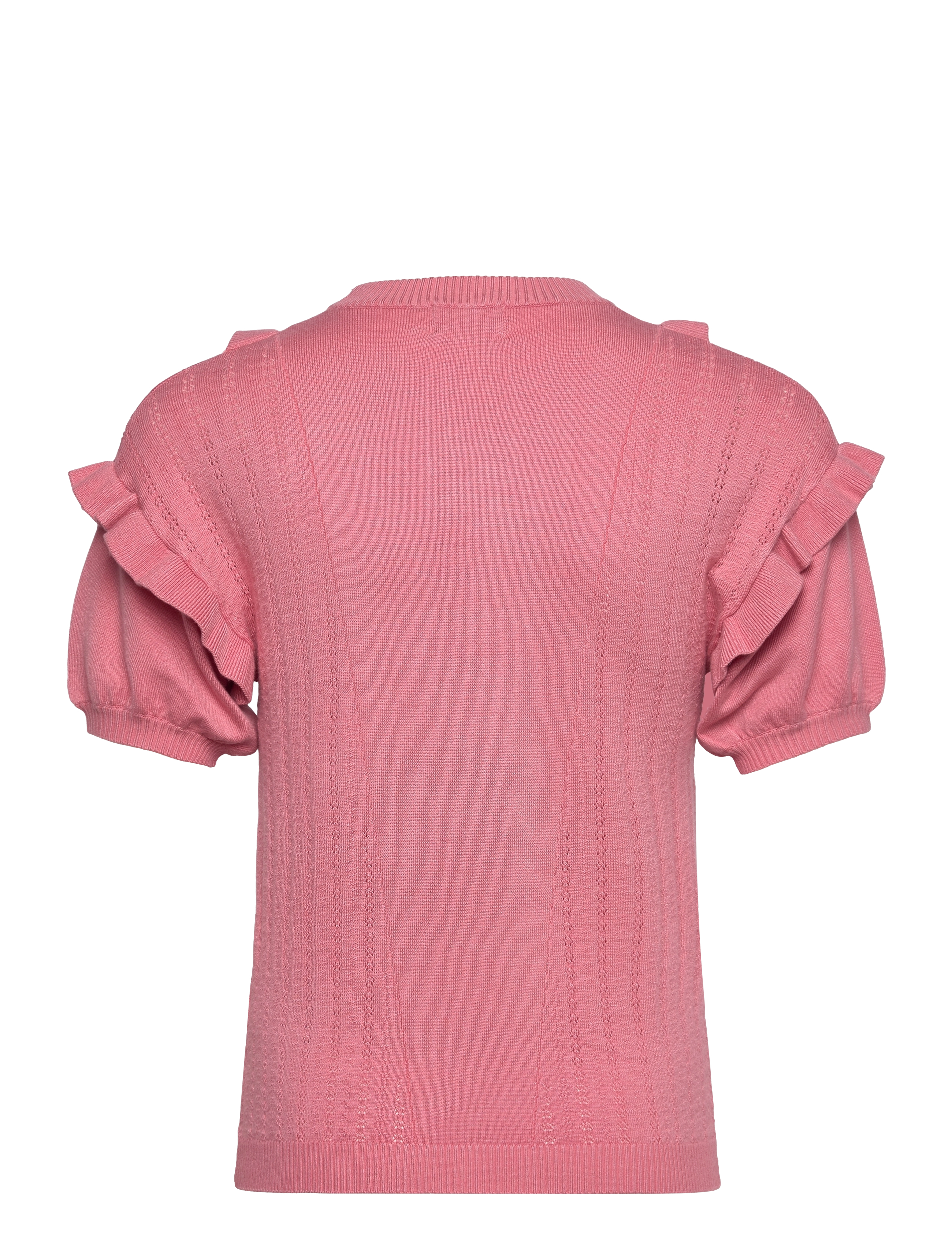 Creamie - Pullover SS Pointelle - brandied apricot - 1
