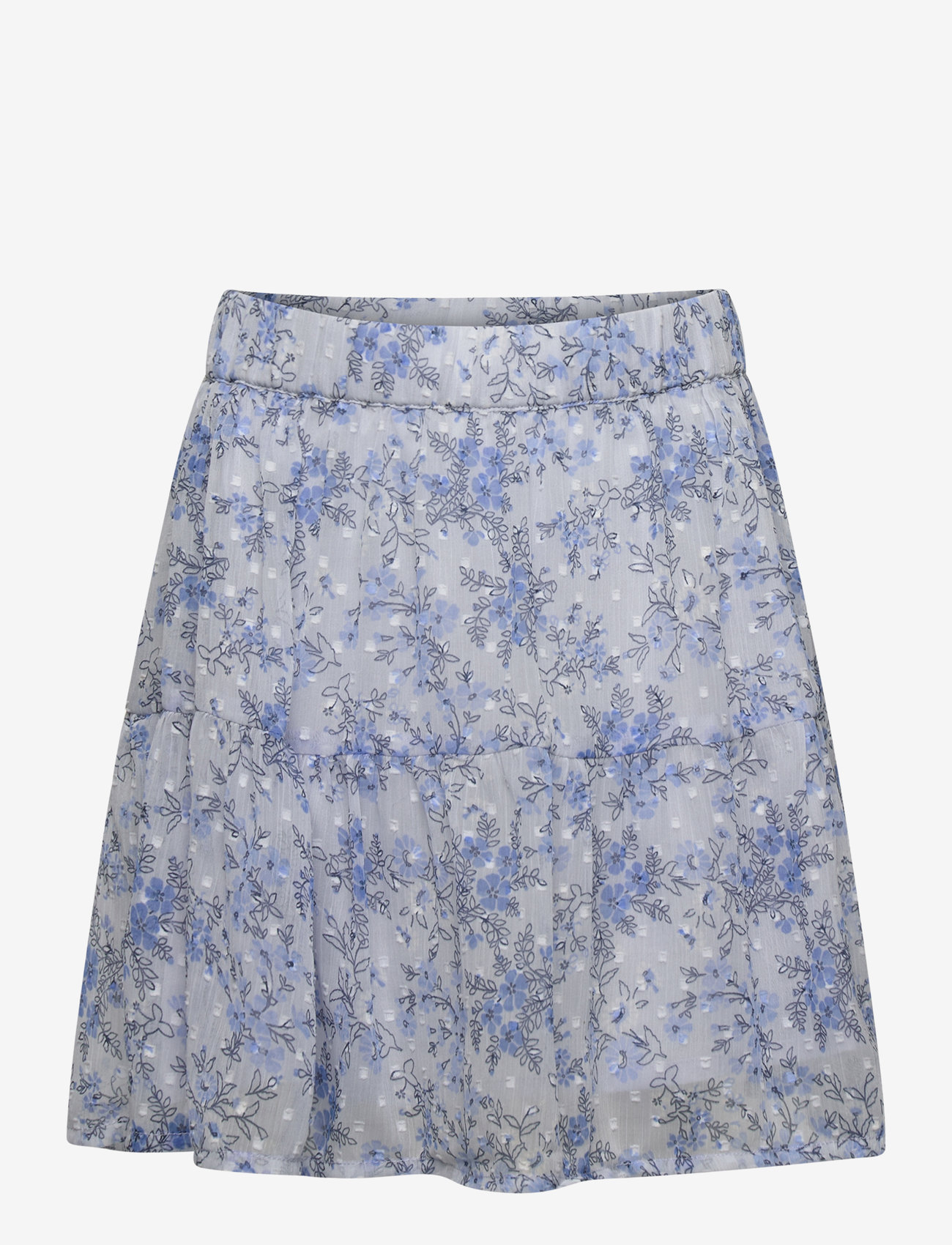 Creamie - Skirt Flower Dobby - xenon blue - 0