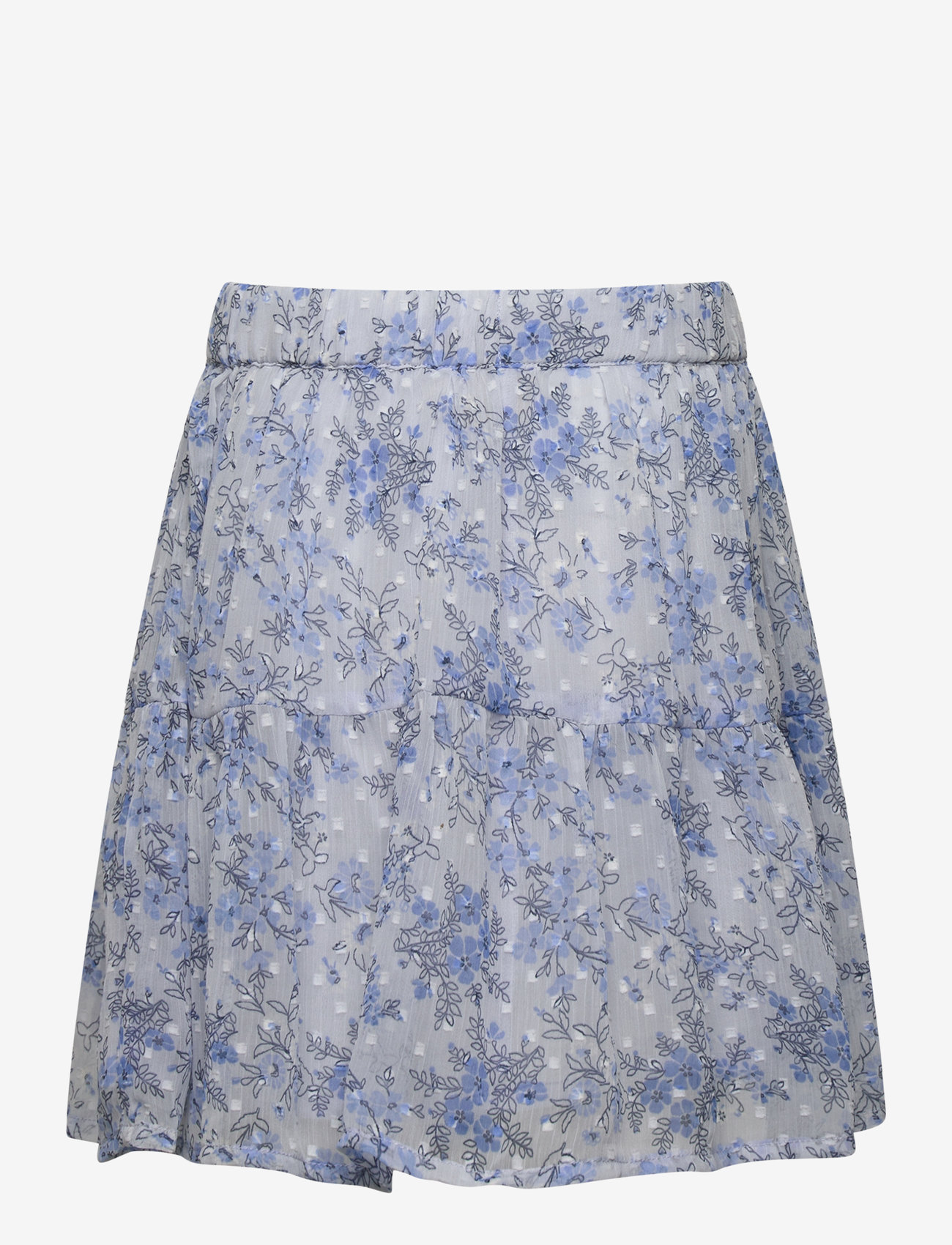 Creamie - Skirt Flower Dobby - xenon blue - 1