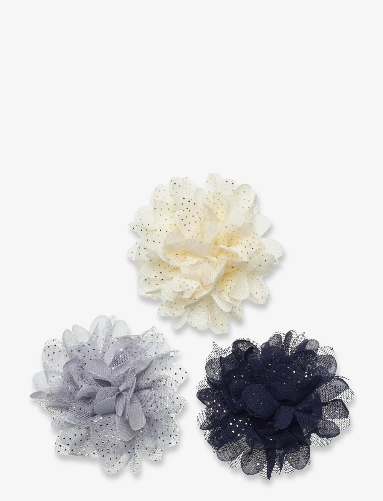 Creamie - Flowerpins 3-Pack - hårspænder - indigo blue - 0