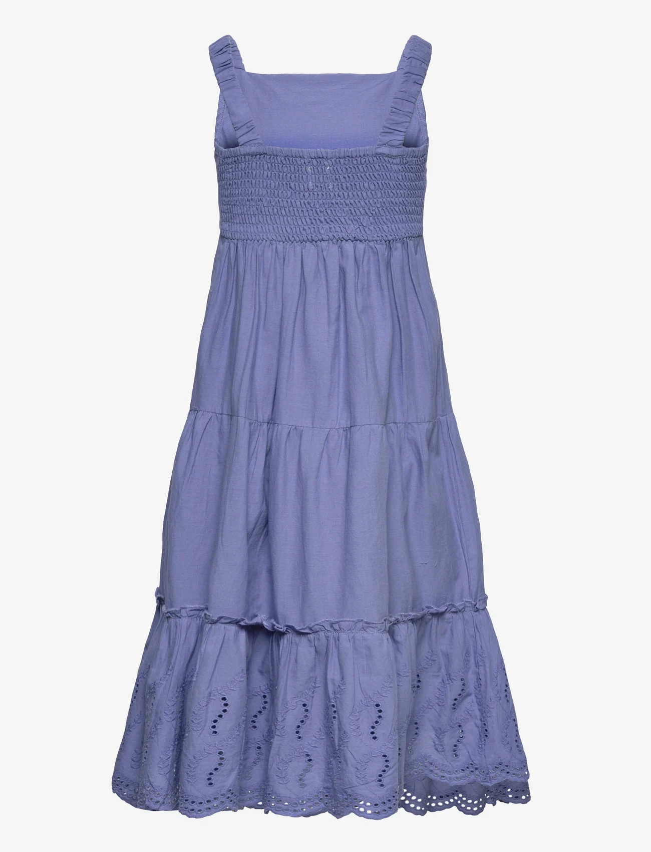 Creamie - Dress Embroidery - laisvalaikio suknelės be rankovių - colony blue - 0