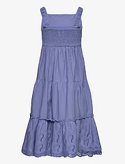 Creamie - Dress Embroidery - sleeveless casual dresses - colony blue - 0