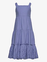 Creamie - Dress Embroidery - casual jurken zonder mouwen - colony blue - 1
