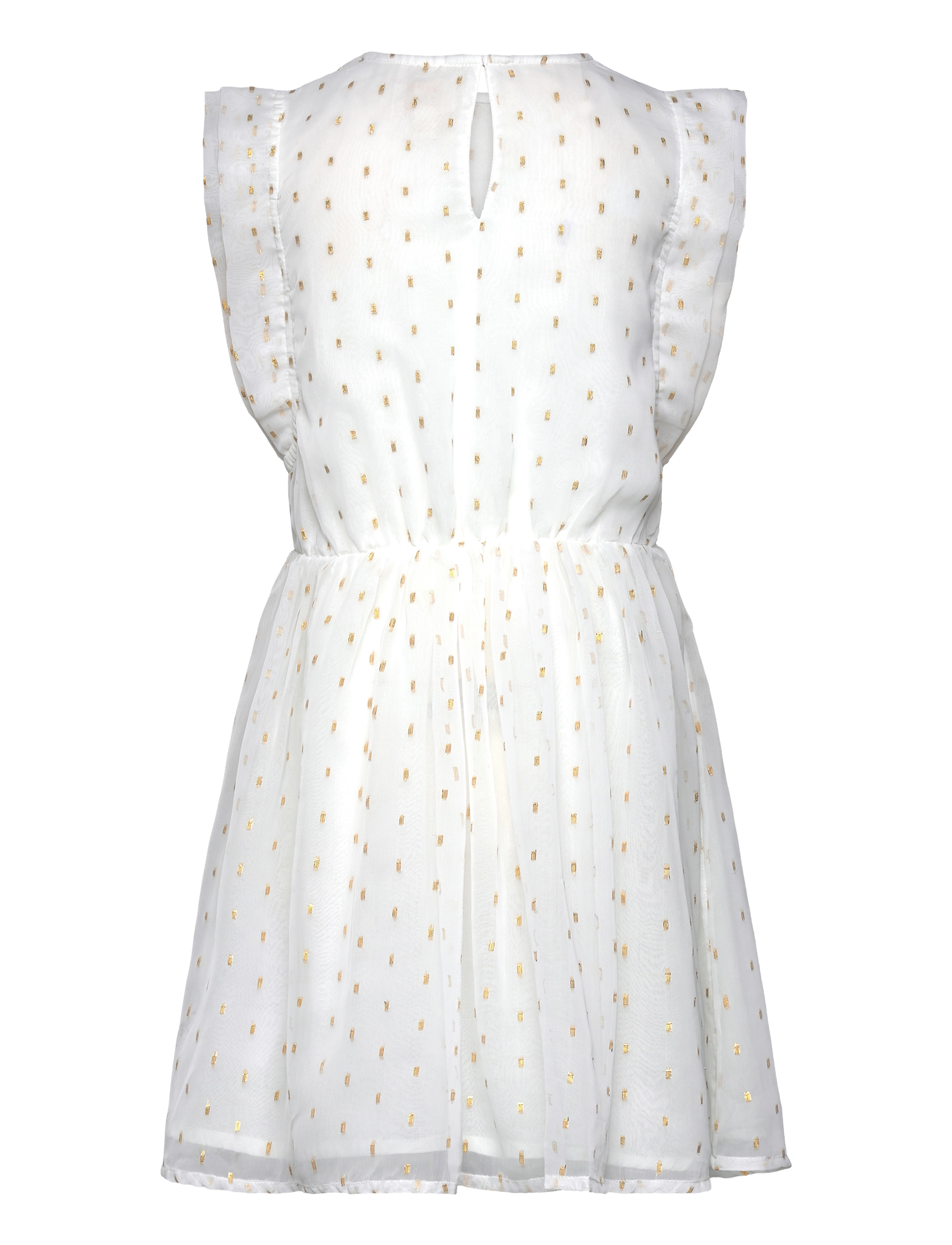 Creamie - Dress Chiffon Lurex - buttercream - 1