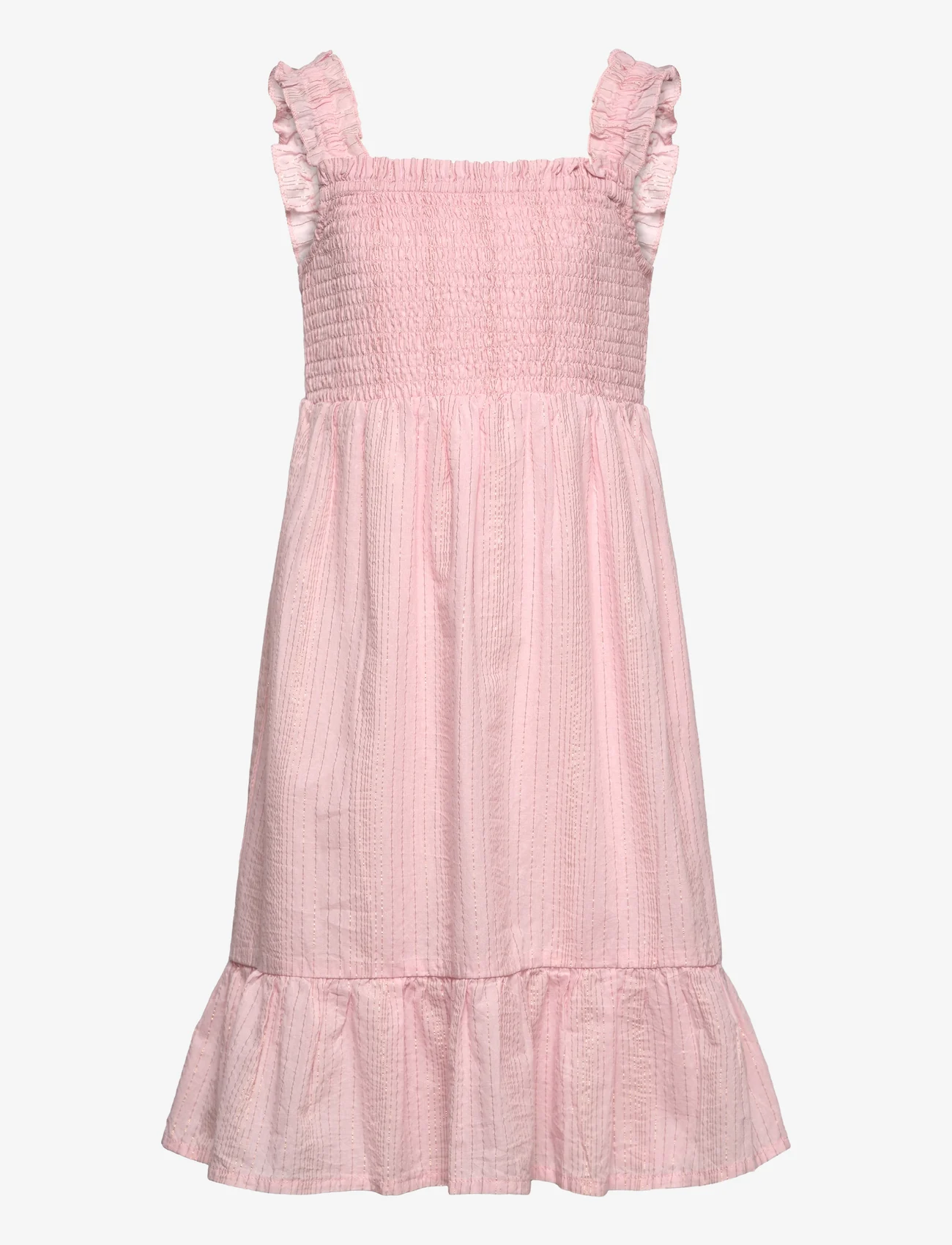Creamie - Dress Cotton Lurex - kjoler uten ermer i avslappet stil - bridal rose - 0