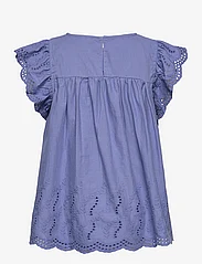 Creamie - Top Embroidery - kurzärmelige - colony blue - 1