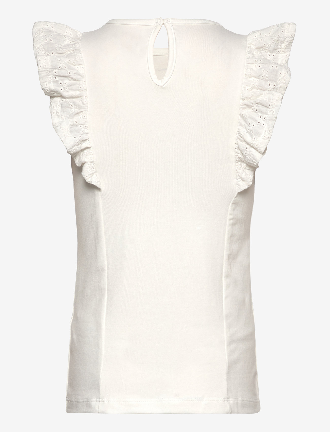 Creamie - Top NS Lace - linnen - cloud - 1