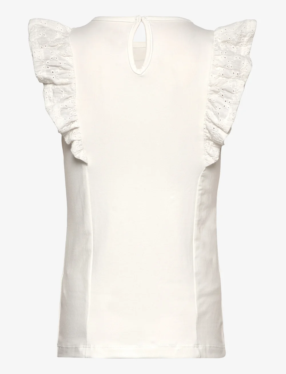 Creamie - Top NS Lace - linnen - cloud - 1