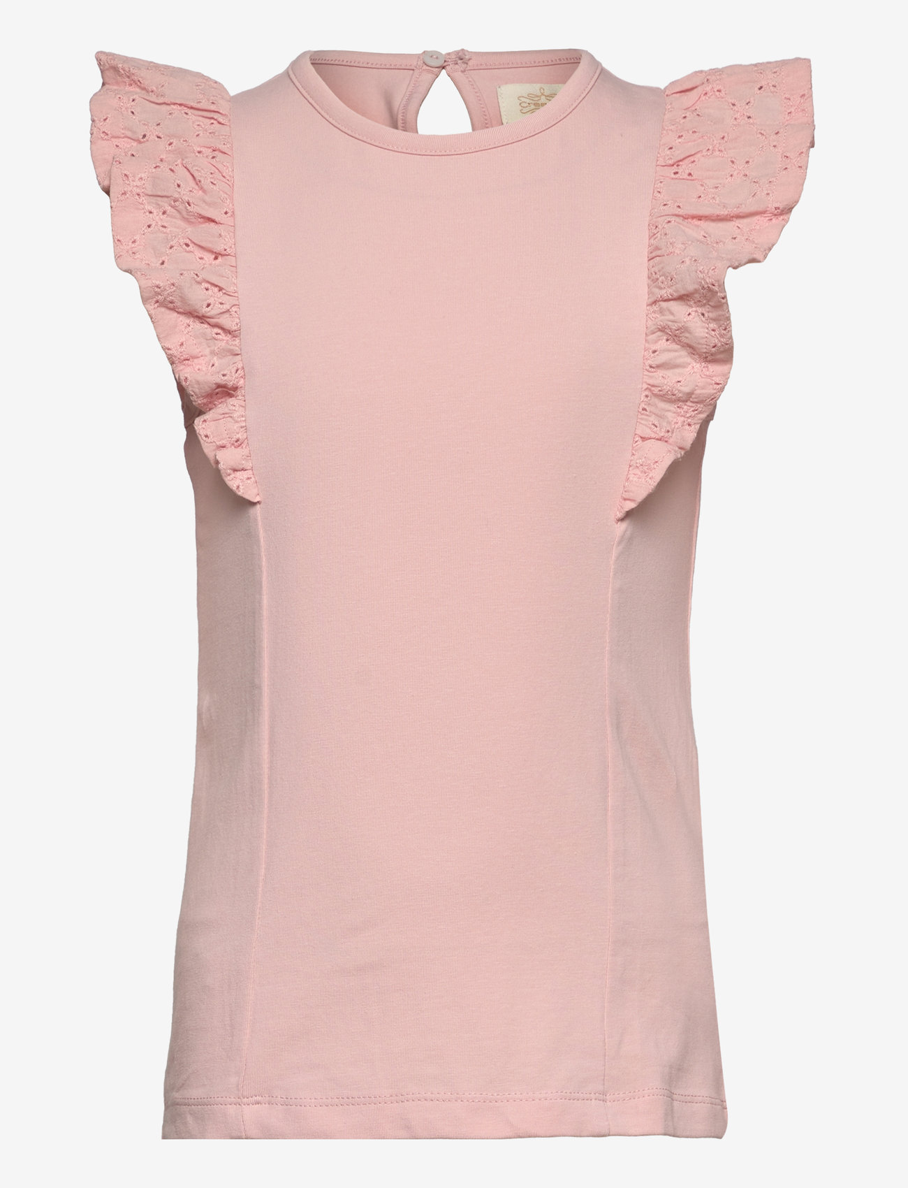 Creamie - Top NS Lace - linnen - peachskin - 0