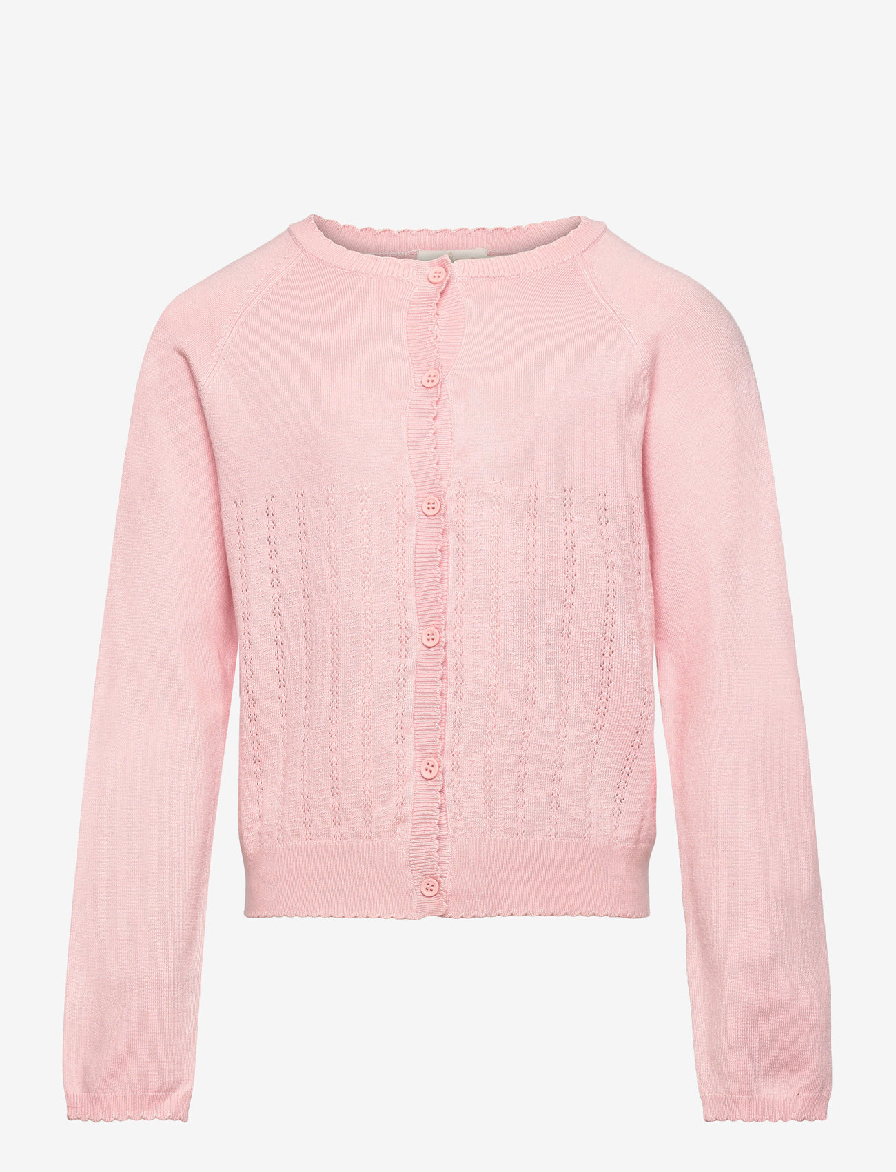 Creamie - Cardigan Pointelle - peachskin - 0
