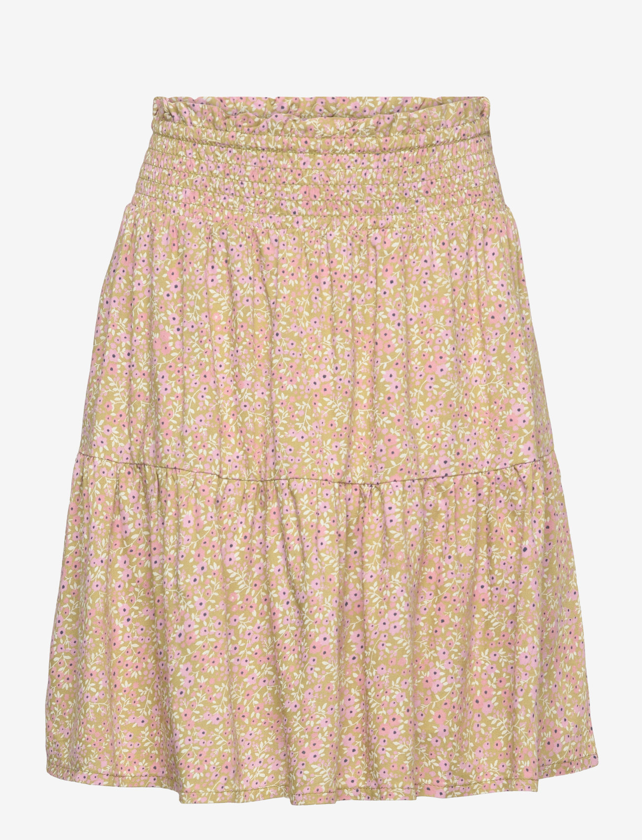 Creamie - Skirt Multi Flower - green olive - 0