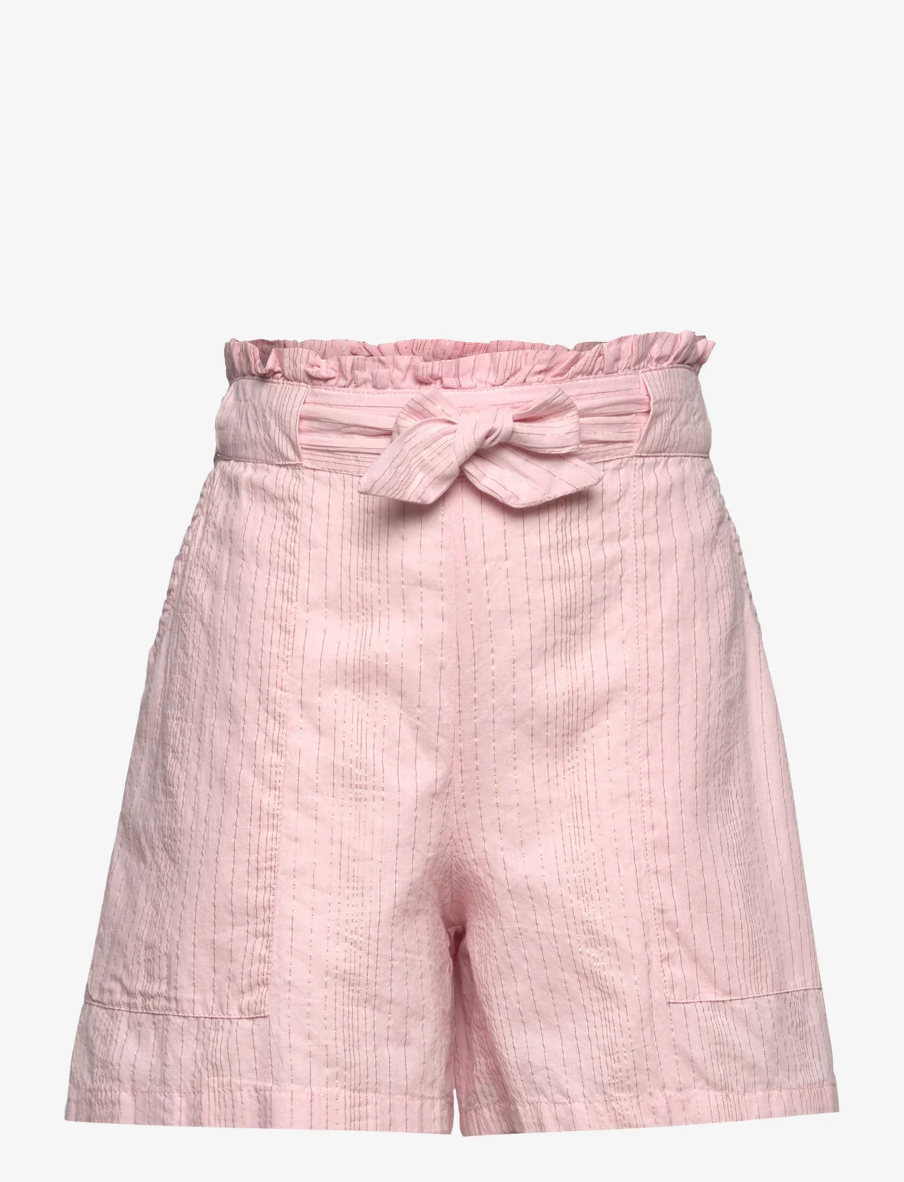 Creamie - Shorts Cotton Lurex - sweat shorts - bridal rose - 0