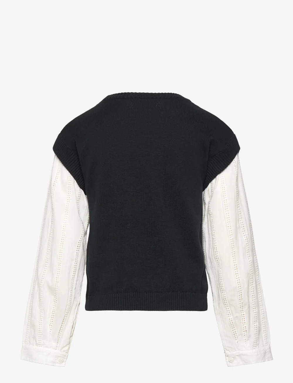 Creamie - Pullover Shirt - stickade tröjor - black - 1