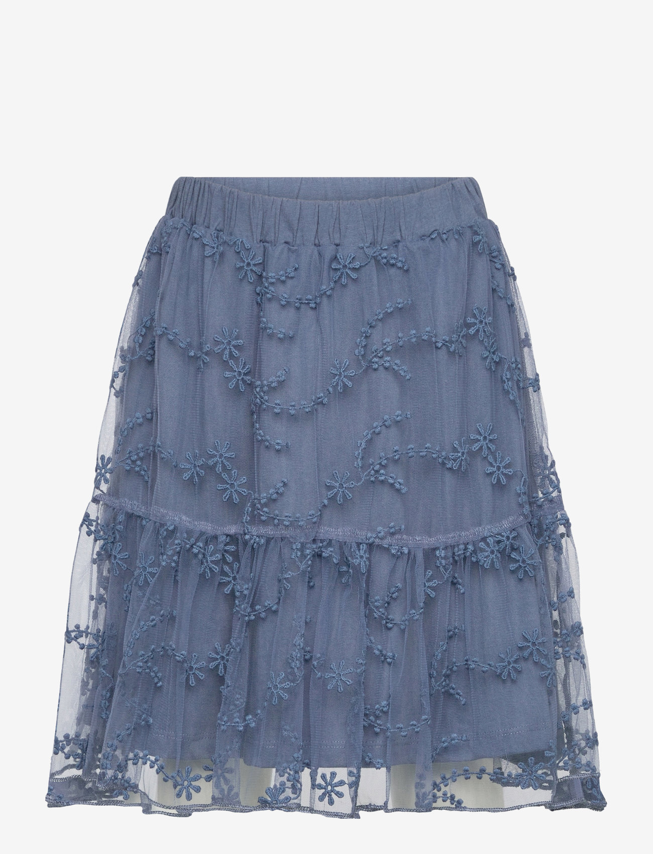 Creamie - Skirt Mesh - tylnederdel - bering sea - 0