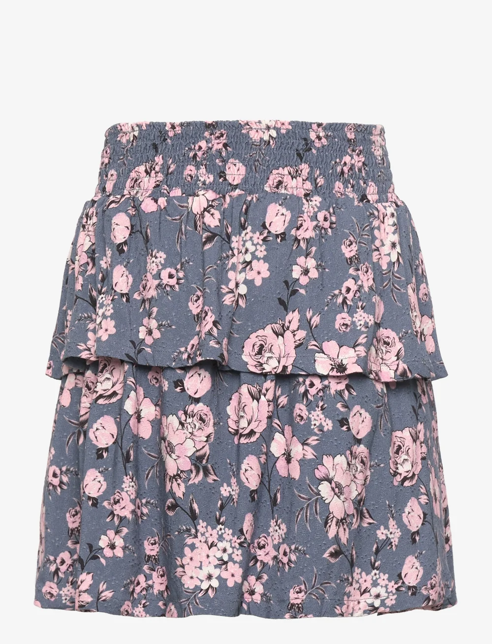 Creamie - Skirt Viscose - kurze röcke - bering sea - 1