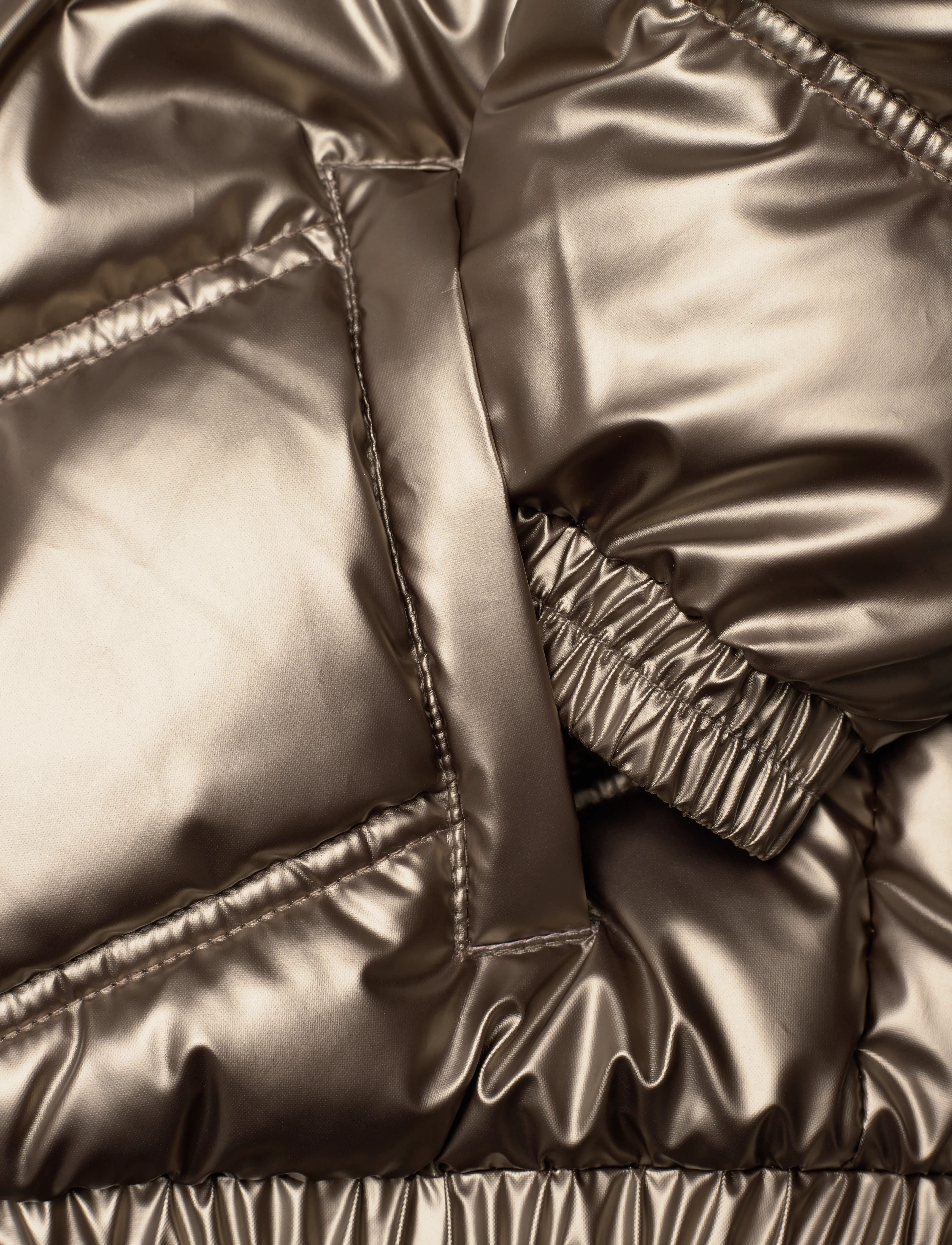 Creamie - Jacket Metallic - pale gold - 3