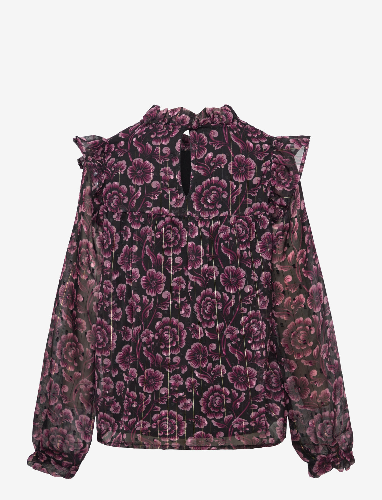 Creamie - Blouse Flower Dot - geschenke unter chf 50 - black - 1