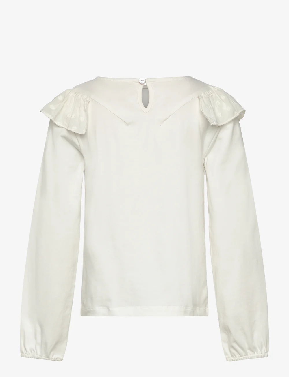 Creamie - T-shirt LS - blusen & tuniken - cloud - 1