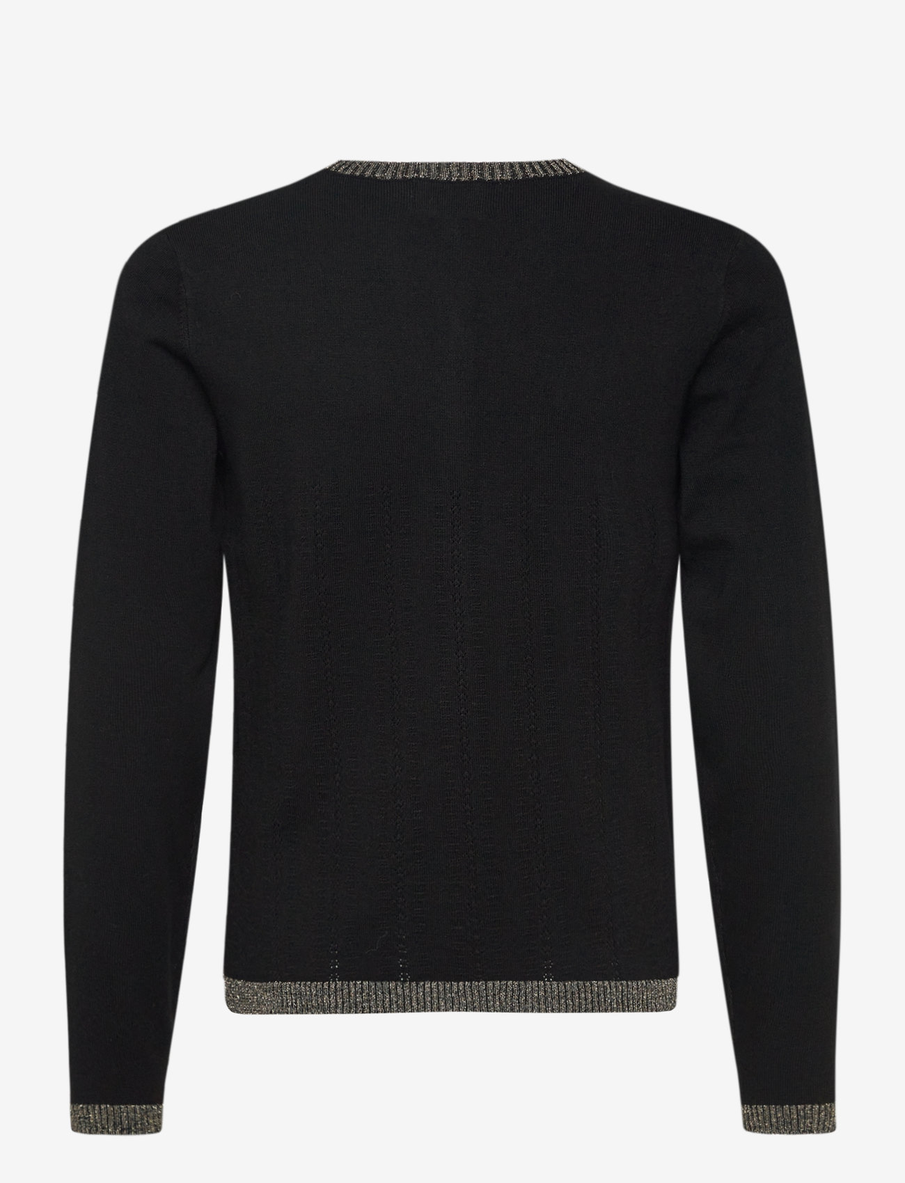 Creamie - Cardigan Pointelle - black - 1