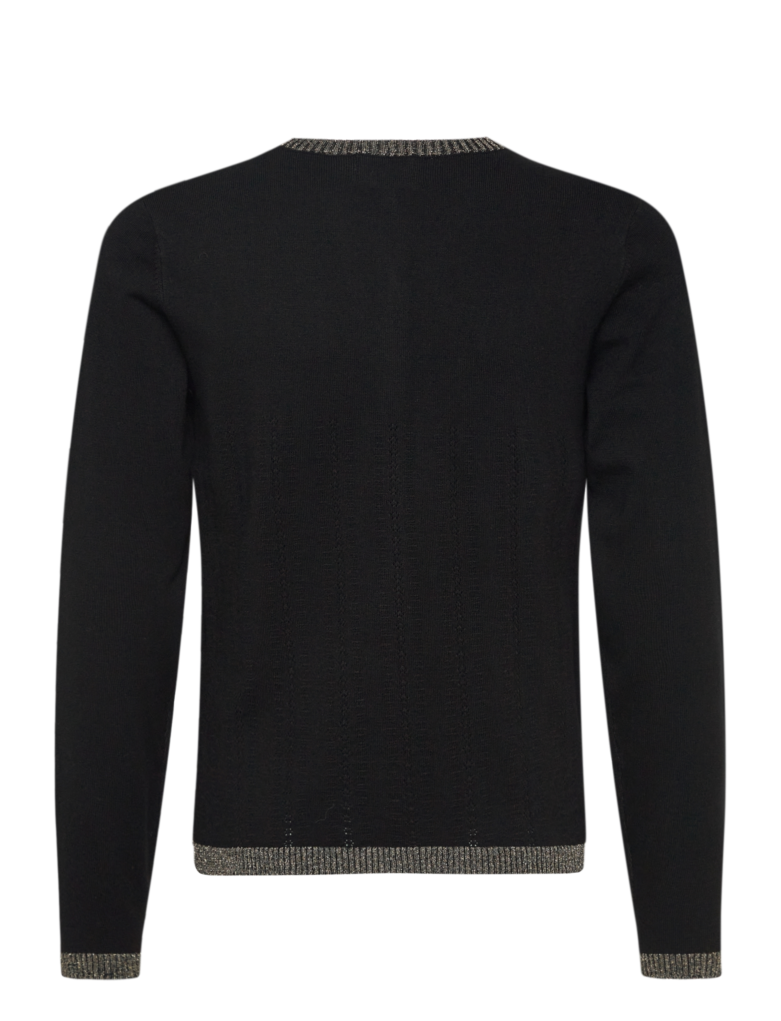 Creamie - Cardigan Pointelle - black - 1