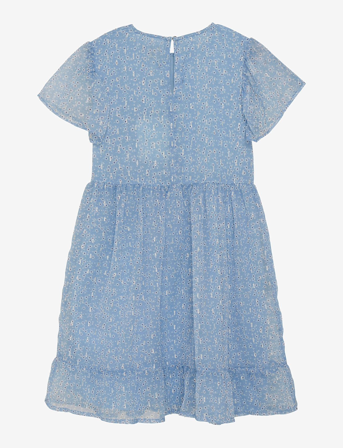 Creamie - Dress Flower Lurex - festklänningar - forever blue - 1