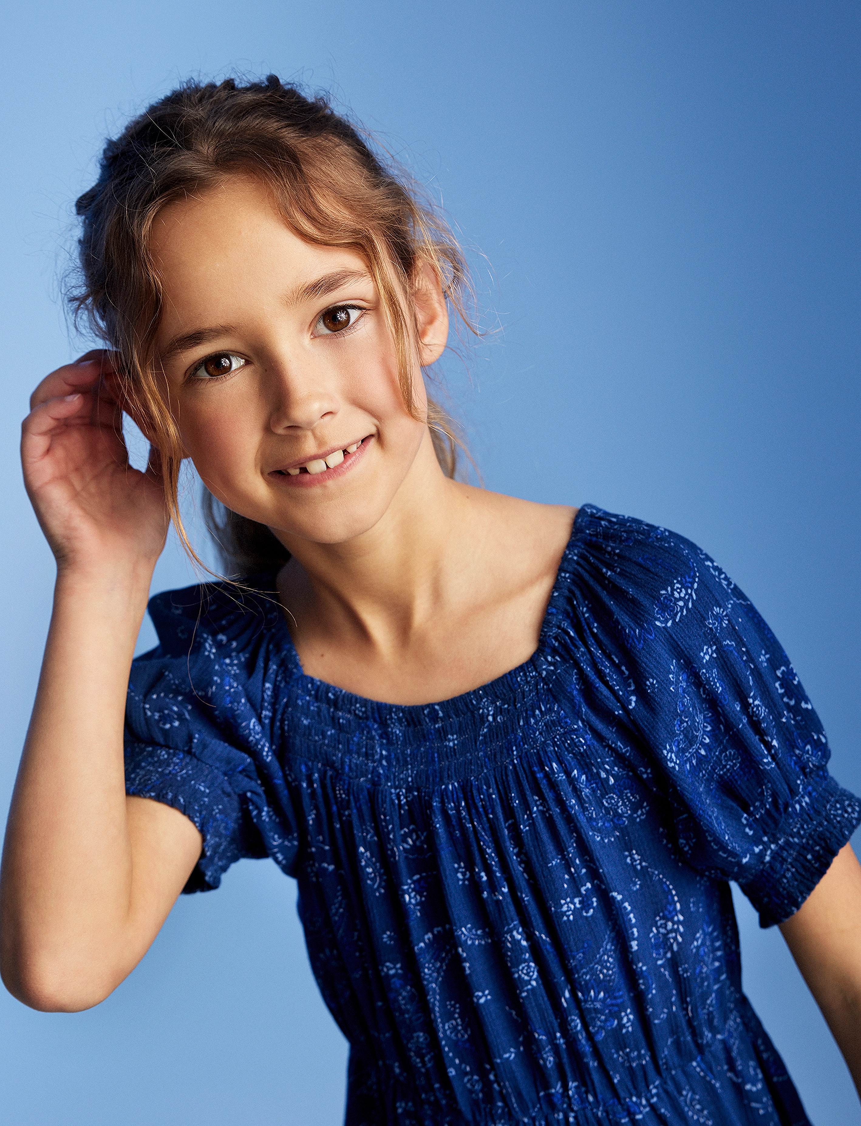 Creamie - Dress Paisley - twilight blue - 3