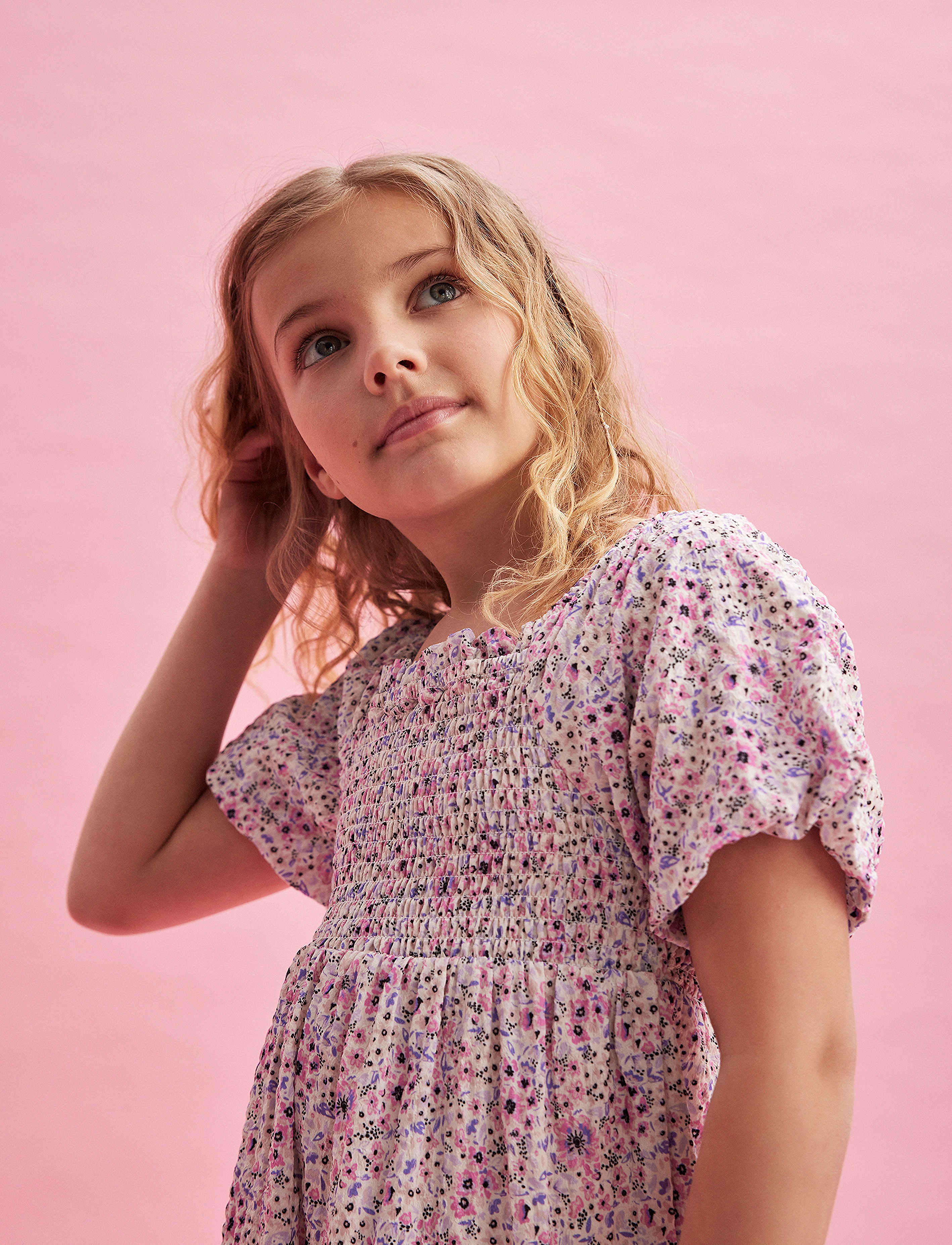 Creamie Dress Structure - Klänningar & Kjolar - BUTTERCREAM / pink/rose