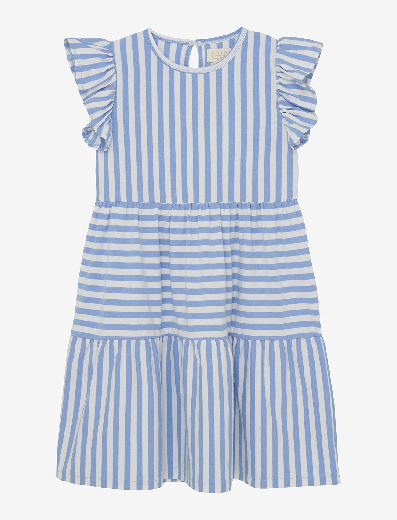 Creamie - Dress SS Stripe - sleeveless casual dresses - forever blue - 0