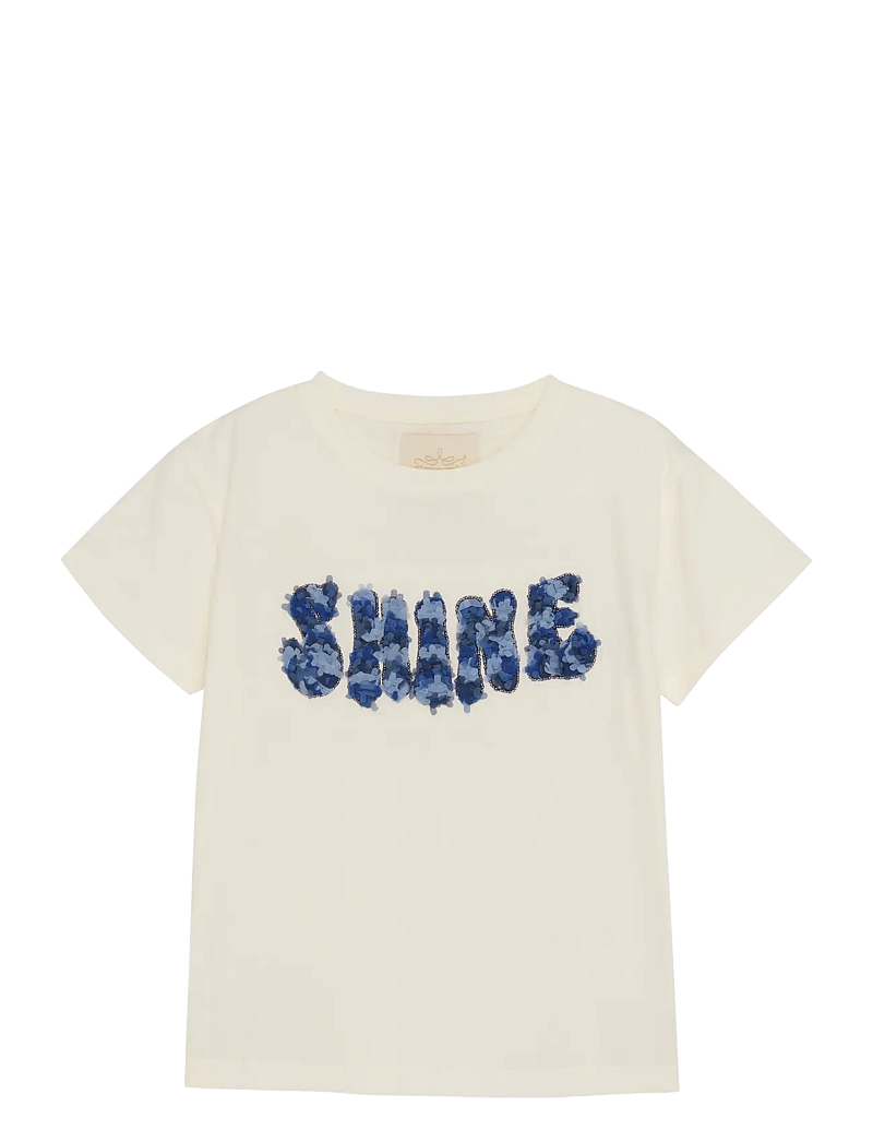 Creamie - T-shirt SS - lühikeste varrukatega t-särgid - cloud - 0