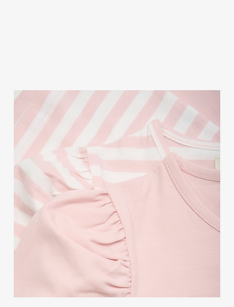 Creamie - T-shirt SS 2-Pack - trumpomis rankovėmis - lotus - 4