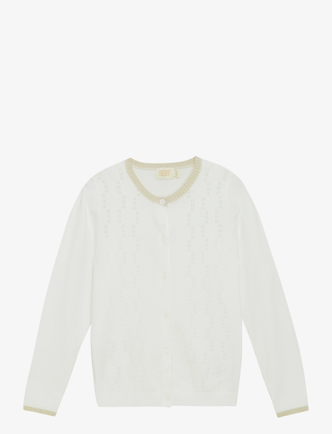 CREAMIE Cardigan Pointelle Cream - 110 - Kinder