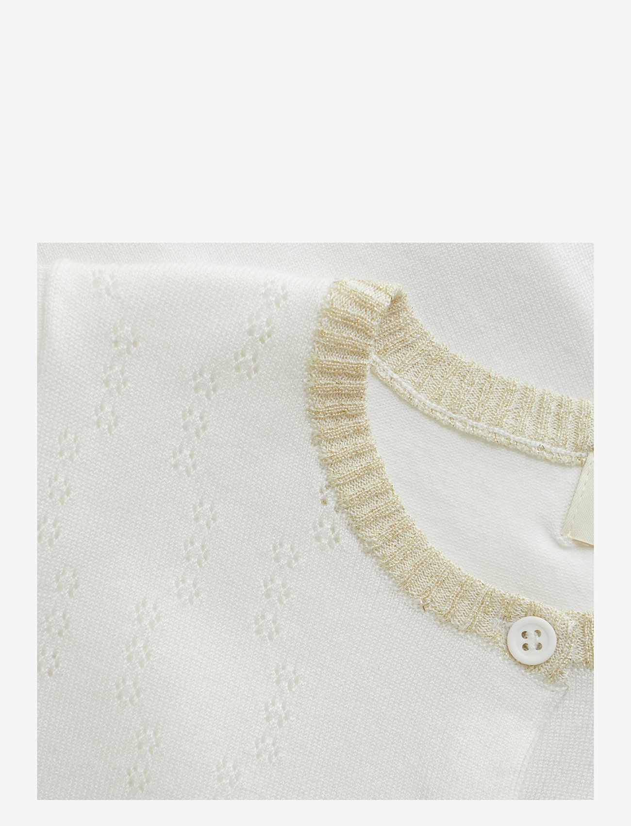 Creamie - Cardigan Pointelle - kardiganid - cloud - 2