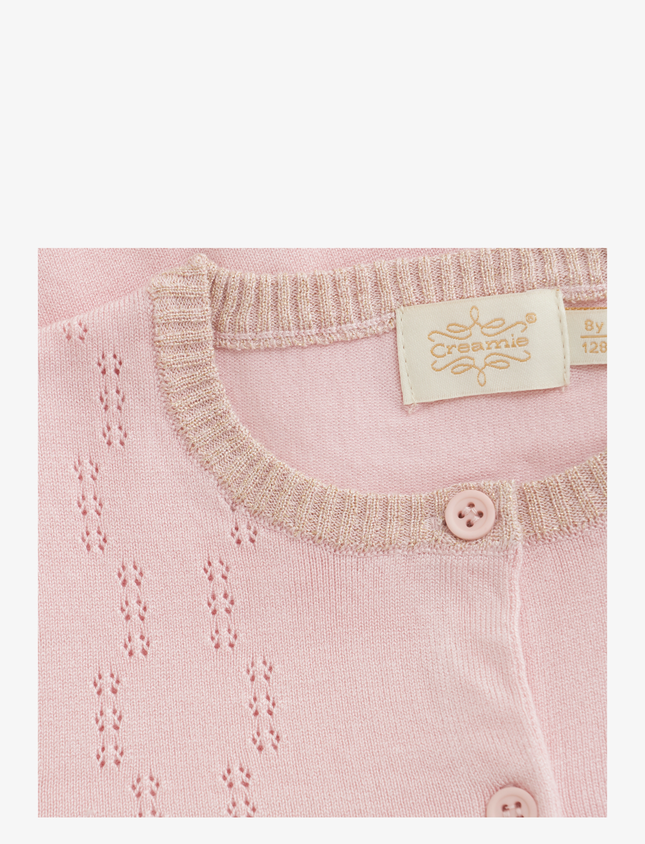 Creamie - Cardigan Pointelle - cardigans - lotus - 2