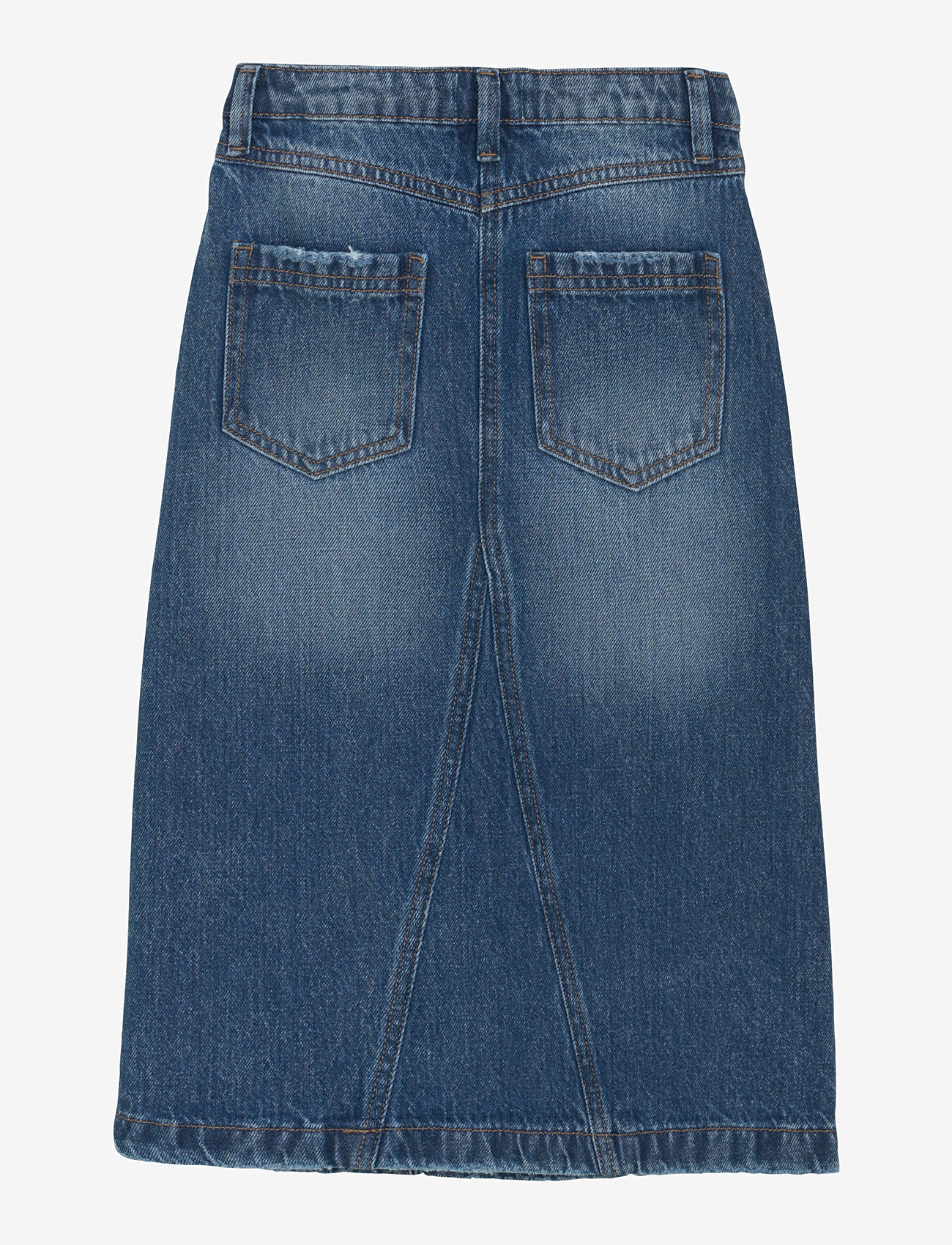 Creamie - Skirt Denim - denimnederdele - blue denim - 2