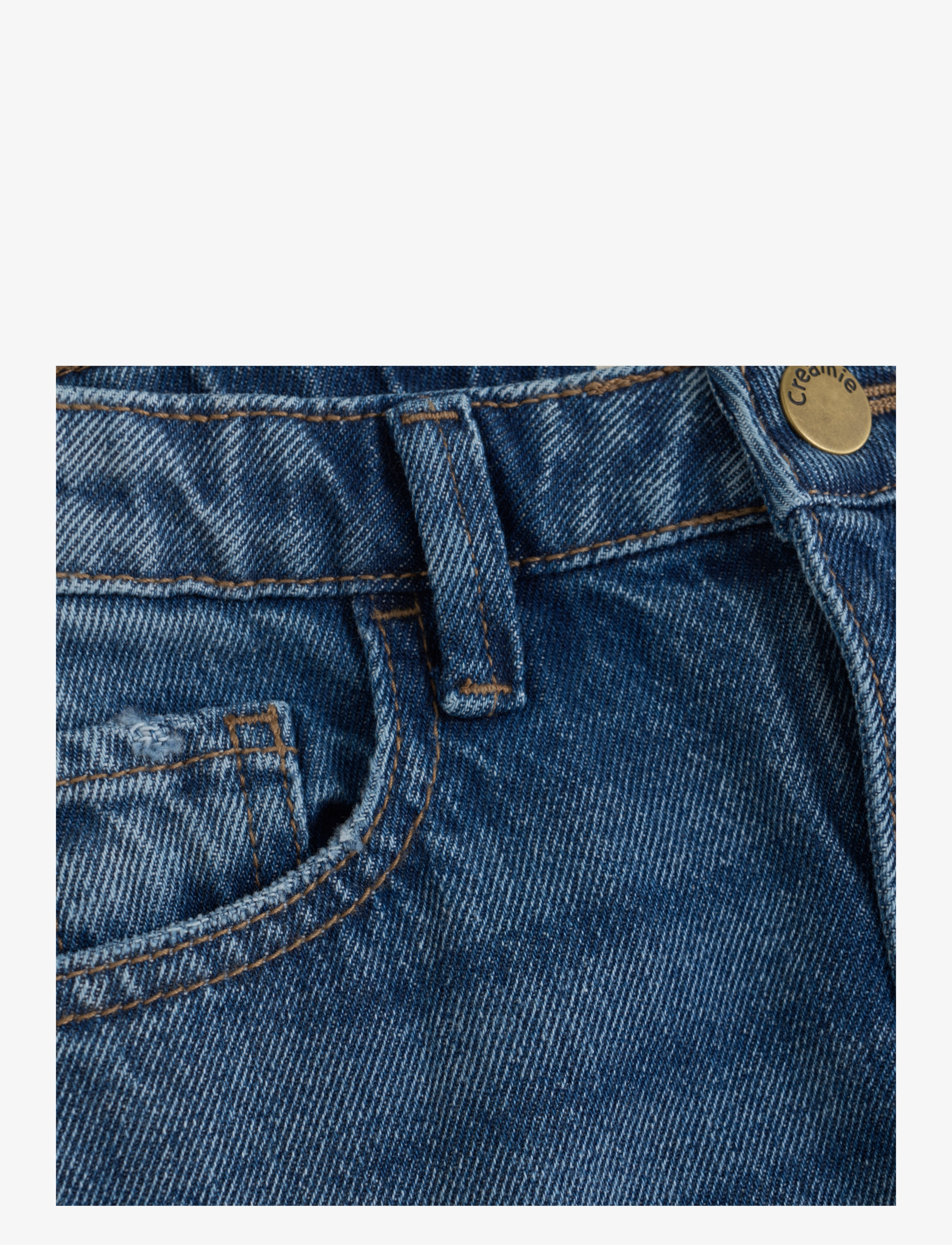 Creamie - Skirt Denim - gallapils - blue denim - 3