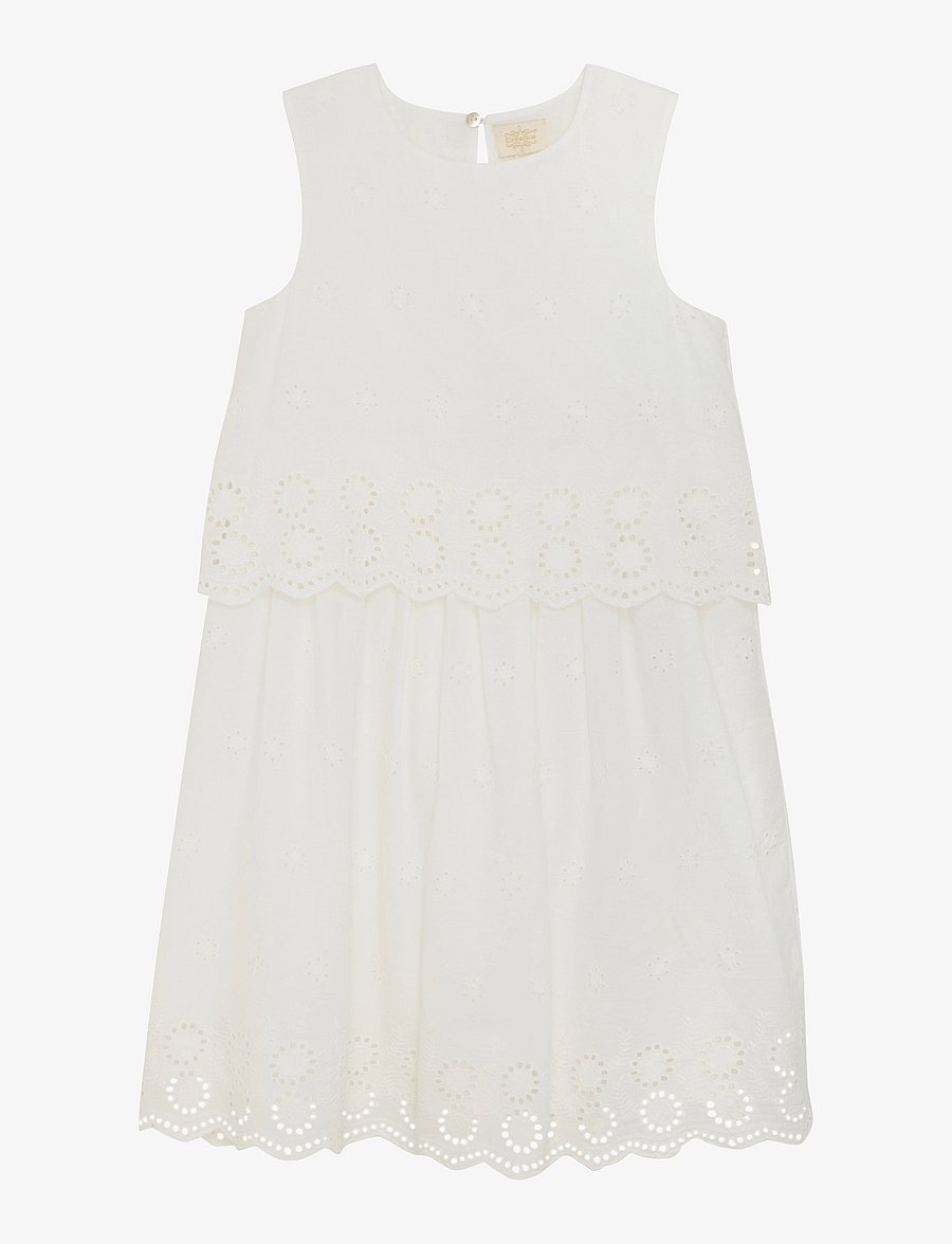 Creamie - Dress Embroidery - Ärmellose freizeitkleider - cloud - 1