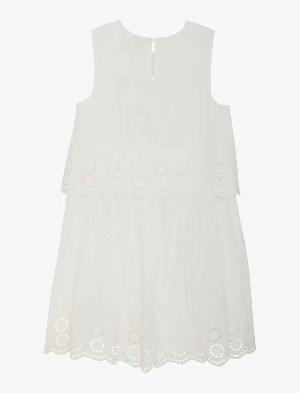 Creamie - Dress Embroidery - Ärmellose freizeitkleider - cloud - 2
