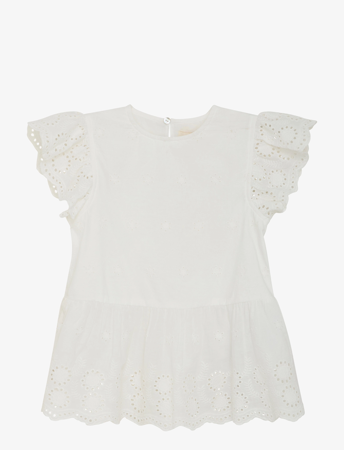 CREAMIE Oberteil Embroidery Weiß - 128 - Kinder