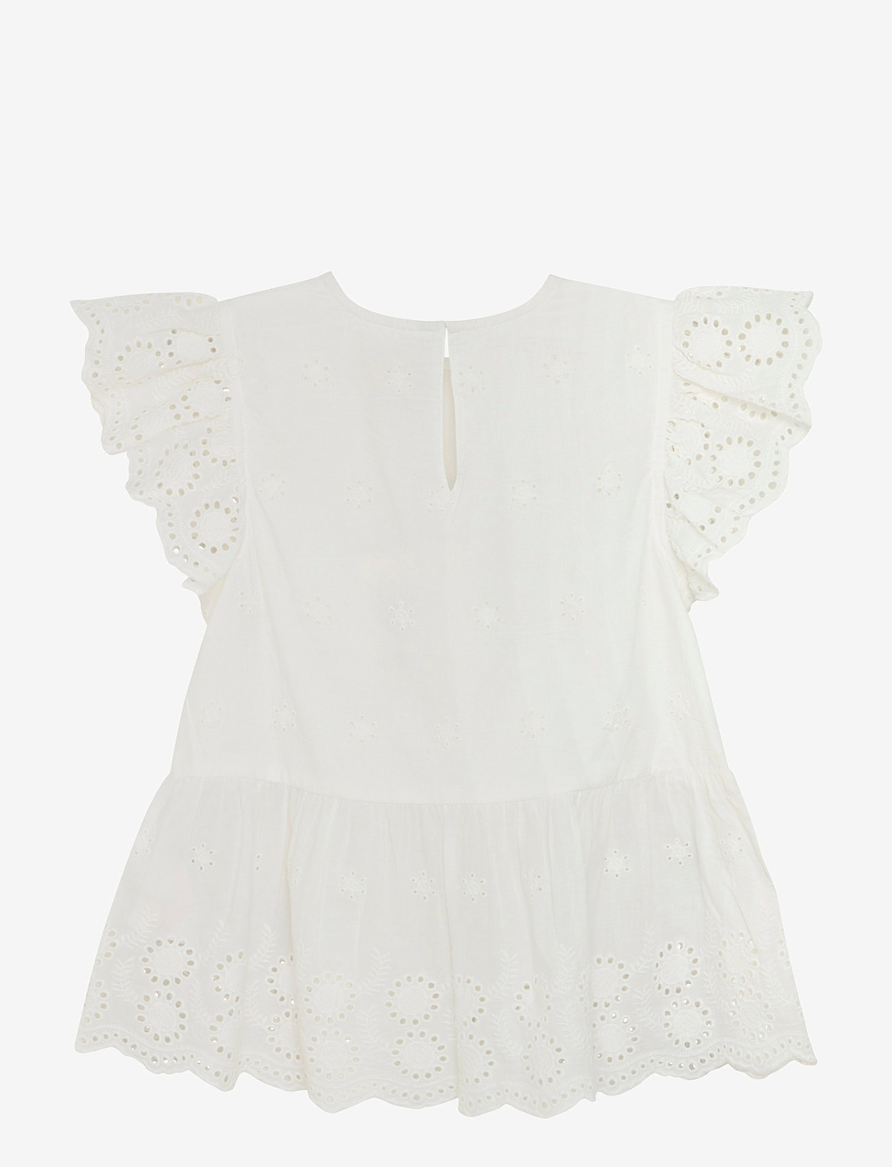 Creamie - Top Embroidery - kurzärmelige babykleider - cloud - 2