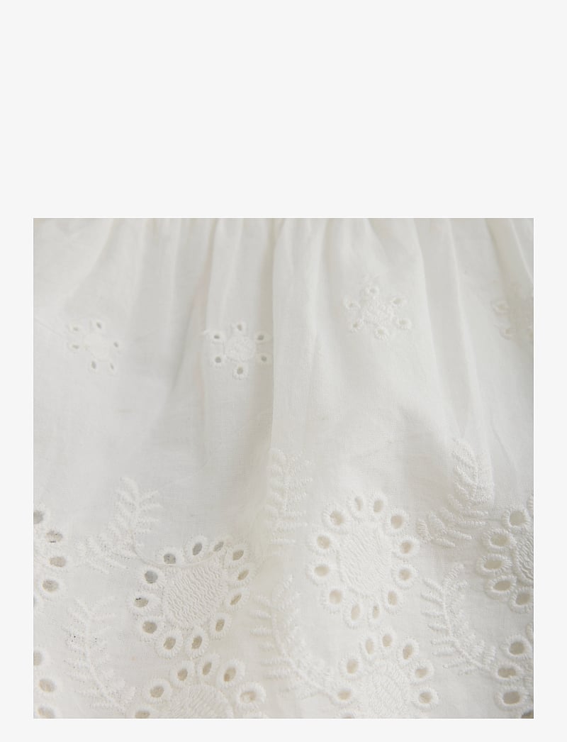 Creamie - Top Embroidery - sukienki dla dziewczynek z krótkim rękawem - cloud - 3