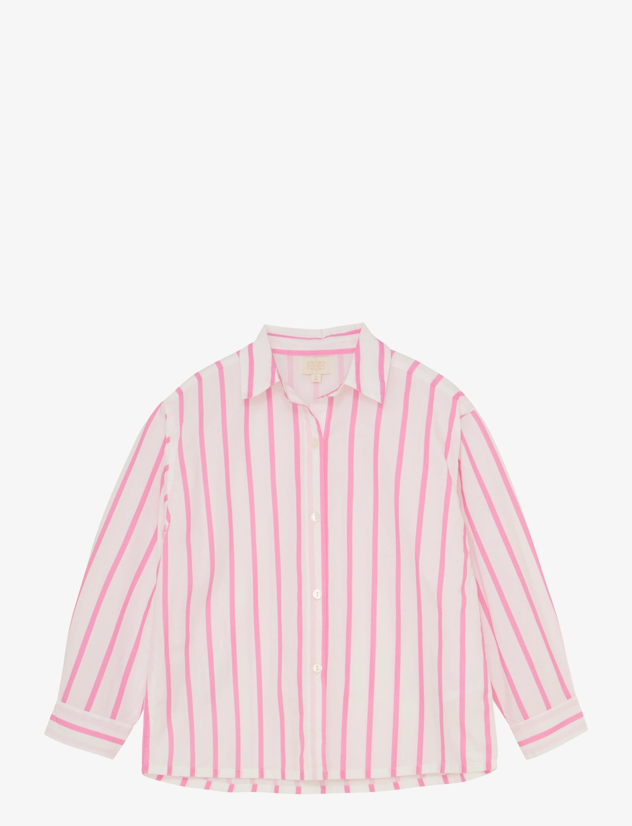 Creamie Shirt Stripe - Kläder - CLOUD / pink/rose